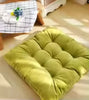 🪶 Square Floor Pillow – Thick Tufted Cushion for Meditation, Yoga, and Home Seating | Soft Floor Pad for Living Room, Balcony & Lounge