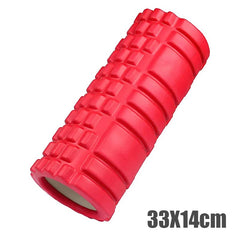 33cm Yoga Foam Roller – Deep Tissue Muscle Massage Roller for Back, Legs & Body Relaxation