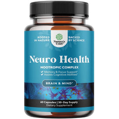 Multivitamin + Nootropic Brain Support Supplement – Memory, Focus & Mental Energy Enhancer – Cognitive Performance Formula