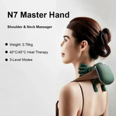 💆♂️ N7 Master Electric Neck & Shoulder Massager – Hot Compress, Deep Kneading Cervical Spine & Trapezius Relief Device | Pain & Tension Therapy