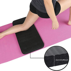 1.5cm Thick Yoga Knee Pad – Non-Slip Foam Cushion for Knees, Elbows & Wrists | Pilates, Planks & Floor Workout Support (60×25cm)