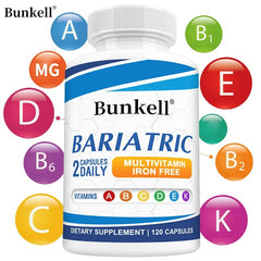 Multivitamin with Iron – Weight Management, Fat Burning & Metabolism Support | Daily Vitamin & Mineral Supplement – 120 Capsules