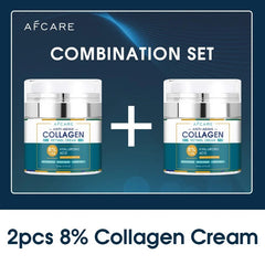 ✨ 8% Collagen Face Cream – Hyaluronic Acid & Retinol Anti-Aging Moisturizer | Deep Hydration & Wrinkle Repair Skincare (High Quality)