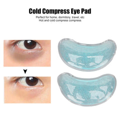 ❄️ Reusable Ice Gel Eye Pack – Hot & Cold Compress Gel Eye Pad for Puffy Eyes, Dark Circles, Eye Strain & Swelling Relief