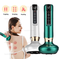 Electric Cupping Therapy Machine – Deep Meridian Cupping, Moisture Removal & Detox Massage for Pain Relief & Wellness