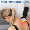 Hot & Cold Therapy Massage Gun – Professional Deep Tissue Muscle Massager, 6 Speeds, 6 Heads for Body, Back, Neck & Legs