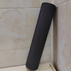 🧘♀️ EVA Foam Yoga Roller – Hexagonal Round Cylinder for Pilates, Muscle Massage & Home Workouts (9.5cm x 45cm)