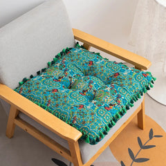 πͺΆ Boho Style Floor Pillow β 50cm (20β) Square Cushion for Meditation, Office, Living Room & Home Decor