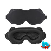3D Sleeping Mask – Soft Breathable Eye Mask, 100% Light Blockout for Sleep, Travel & Night Relaxation