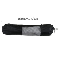 Breathable Mesh Yoga Mat Bag with Adjustable Strap – Lightweight Pilates & Fitness Mat Carrier