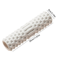 Yoga Foam Roller – Pilates & Back Muscle Massage Roller for Deep Stretching, Exercise Recovery & Full Body Fitness Training