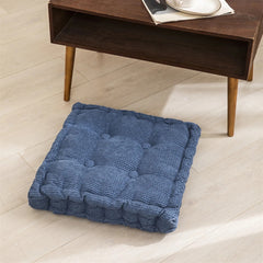 πͺ· Degrees of Comfort Meditation Floor Pillow β Large Square Tufted Cushion for Floor Seating, Yoga, Reading & Relaxation