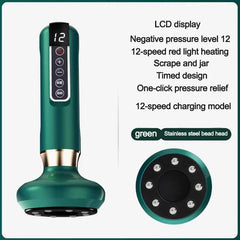 Electric Cupping Therapy Machine – Deep Meridian Cupping, Moisture Removal & Detox Massage for Pain Relief & Wellness