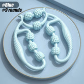 Handheld Deep Tissue Massage Roller – Trigger Point Muscle Roller for Neck, Thigh, Calf & Legs – Personal Myofascial Release Tool