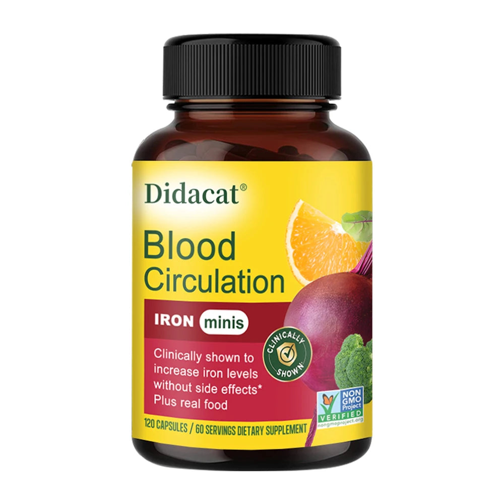 Beetroot Capsules – Blood Circulation & Nitric Oxide Support for Heart & Vein Health