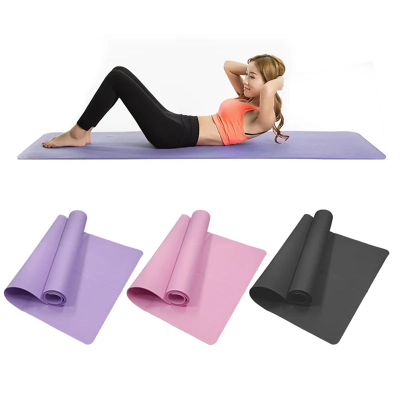 4MM EVA Yoga Mat – Lightweight, Anti-Slip & Durable for Yoga, Pilates & Fitness