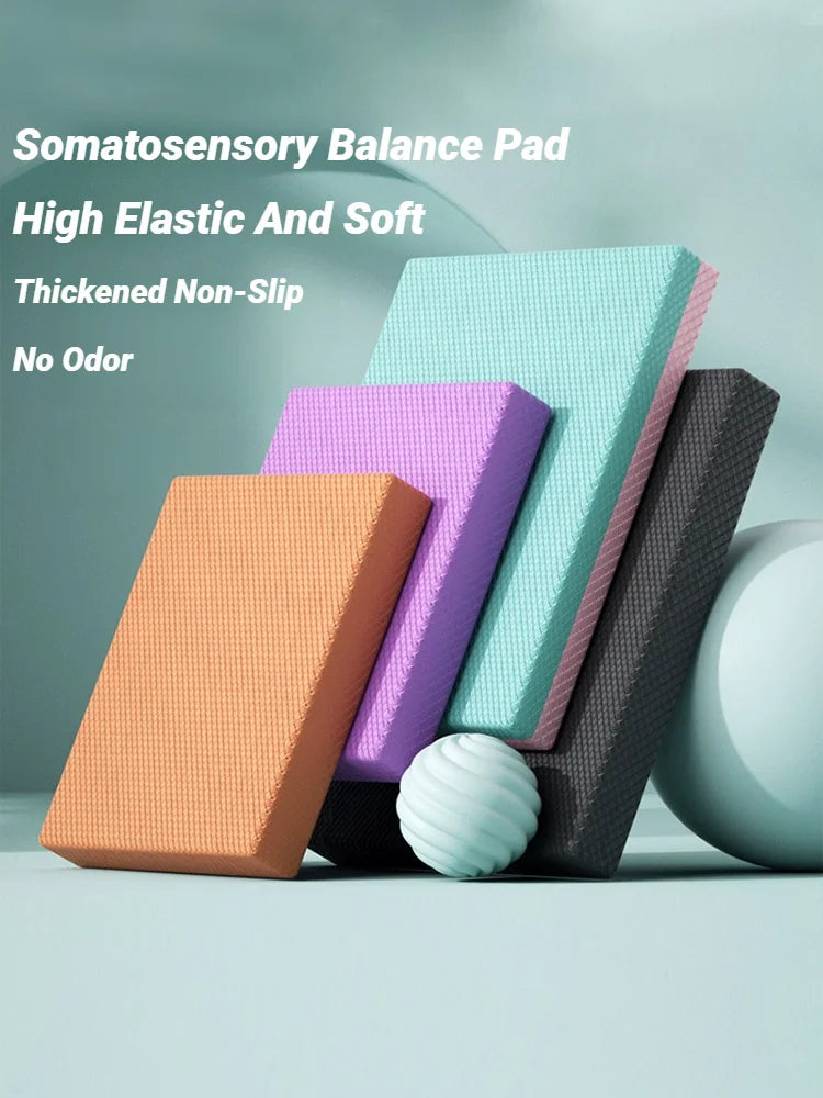 Body Sense Balance Soft Pedal – EVA Foam Balance Pad for Yoga, Fitness & Rehab