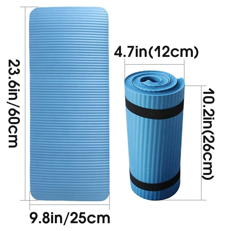 Thick Yoga Knee Pad Cushion – 15mm Anti-Skid EVA Foam for Yoga, Pilates & Fitness