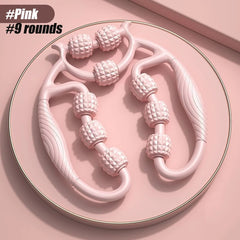 Handheld Deep Tissue Massage Roller – Trigger Point Muscle Roller for Neck, Thigh, Calf & Legs – Personal Myofascial Release Tool