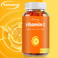 Vitamin C Gummies – Immune Support, Skin Brightening & Antioxidant Protection – 60 Gummies