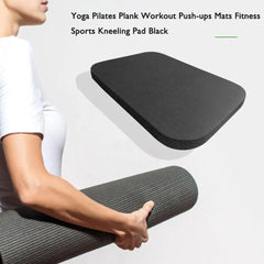 Soft Non-Slip Yoga Knee Pad Cushion – Portable Knee Protector Mat for Yoga, Pilates & Fitness Workouts