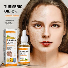 West Month Turmeric Face Oil 10ml – Dark Spot Corrector, Skin Brightening & Anti-Aging Firming Serum