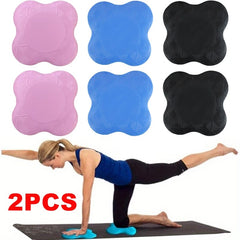 2PCS TPE Yoga Knee Pads – Thickened Anti-Slip Protective Mats for Knees & Elbows | Comfort Support for Yoga, Pilates & Workouts