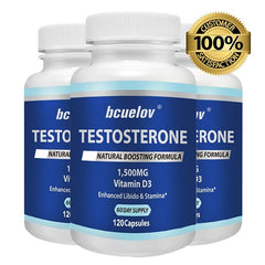 Vitamin D Endurance & Strength Supplement for Men – Supports Muscle Performance, Motivation & Anti-Fatigue