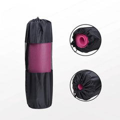Breathable Mesh Yoga Mat Bag with Adjustable Strap – Lightweight Pilates & Fitness Mat Carrier