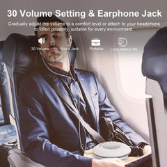 Baby White Noise Sound Machine – 28 Soothing Sounds, Timer & Memory Function, USB Rechargeable Portable Sleep Aid