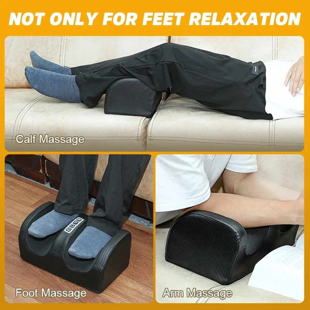 Electric Foot Massager – Shiatsu Kneading with Heat, Deep Tissue & Calf Pain Relief