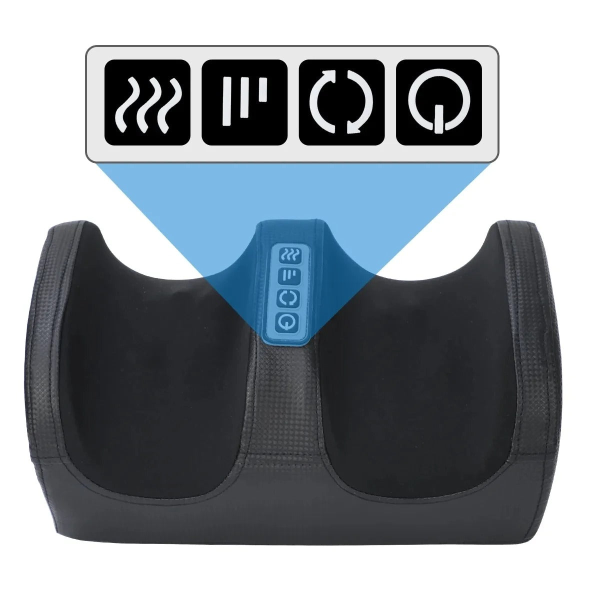Electric Foot Massager – Shiatsu Kneading with Heat, Deep Tissue & Calf Pain Relief
