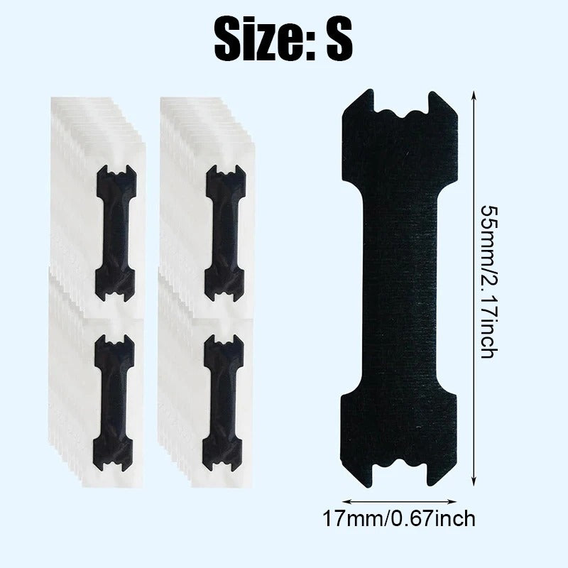 🌙 10PCS Black Nasal Strips – Extra Strength Anti-Snoring Strips for Adults & Kids | Improves Breathing & Sleep Quality | Non-Invasive Nasal Aid