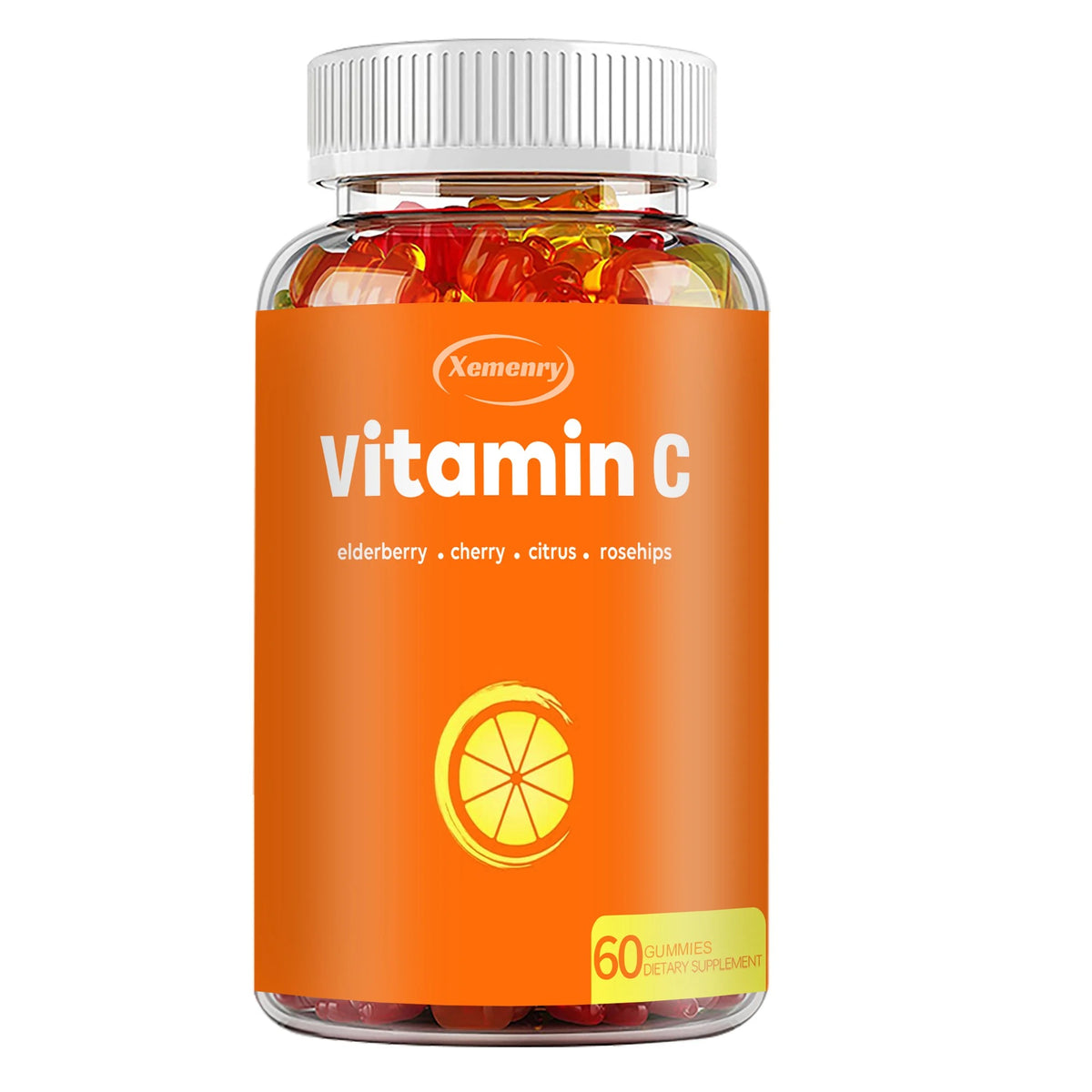Vitamin C Gummies – Immune Support, Skin Brightening & Antioxidant Protection – 60 Gummies