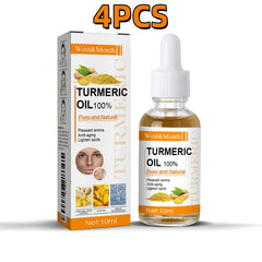 West Month Turmeric Face Oil 10ml – Dark Spot Corrector, Skin Brightening & Anti-Aging Firming Serum
